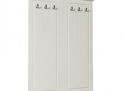 Landhaus Stil Kleiderständer Wand Garderobe Holz Garderoben Aufhänger Weiß Neu